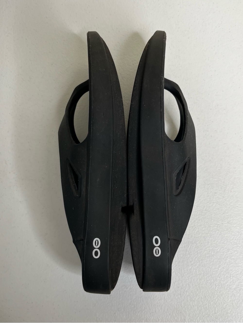 Oofos Ooriginal Recovery Sandal Black Flip Flop Thong Comfort Unisex Women 8 - Picture 6 of 10